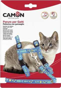 Camon Kaķu pavada - iemaukti Cat 10x1200mm (DG005/B)