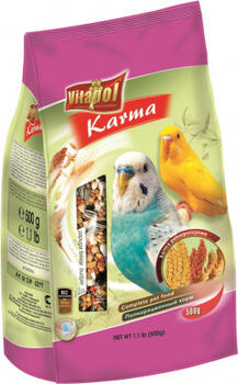 Vitapol STANDARD foil complete food for budgie 500g - pilnvērtīga barība viļņainajiem papagaiļiem. (ZVP-0211)