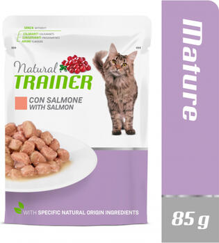NT MATURE SALMON BUSTA 85G - КОНСЕРВЫ С ЛОСОСЕМ ДЛЯ ПОЖИЛЫХ КОШЕК (12gb) (925717)