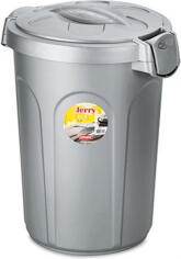 Stefanplast JERRY 23l (цвет серебрянный) - контейнер для корма (70300)