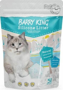 BARRY KING мелкий силиконовый наполнитель для кошачьего туалета 5L (BK-14510)