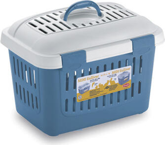 STEFANPLAST Транспортировочный бокс MIDI GULLIVER (голубой/белый) 45x33x33h см (96181)