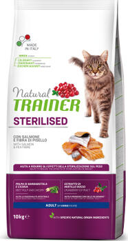 NT STERILISED ADULT SALMON&PEA 10KG - СУХОЙ КОРМ С ЛОСОСЕМ И ГОРОШКОМ ДЛЯ ВЗРОСЛЫХ СТЕРИЛИЗОВАННЫХ КОШЕК (924698)