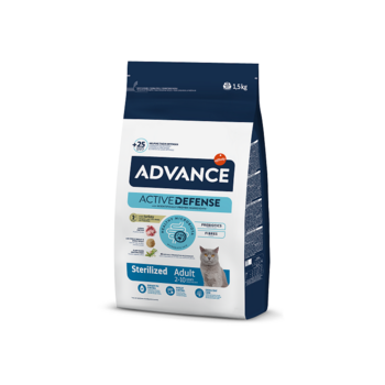 ADVANCE CAT STERILIZED TURKEY 1.5KG - ДЛЯ СТЕРИЛИЗОВАННЫХ КОШЕК (ИНДЮШКА) (577219)