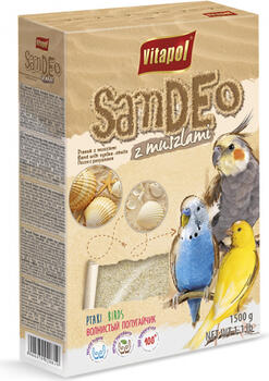 Vitapol SAND Smiltis putniem ar austeru čaumalām 1.5kg (ZVP-2081)