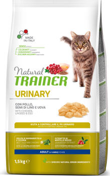 NT URINARY ADULT WITH CHICKEN 1.5KG - СУХОЙ КОРМ С КУРИЦЕЙ ДЛЯ ВЗРОСЛЫХ КОШЕК С МОЧЕКАМЕННОЙ БОЛЕЗНЬЮ (924690)