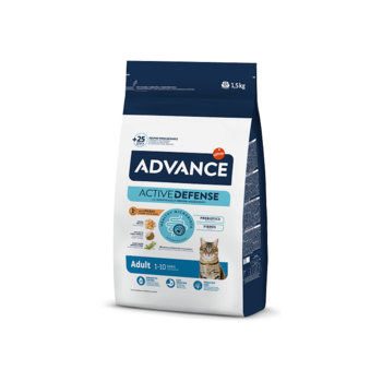 ADVANCE CAT ADULT CHICKEN 1.5KG - ДЛЯ ВЗРОСЛЫХ КОШЕК (КУРИЦA И РИС) (531211)