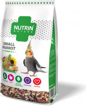 NUTRIN Nature - Smal Parrot 1000gr - Kompleksā barība mazajiem papagaiļiem (404671)