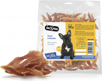 HAU&MIAU duck jerky tenders 500g - Утиное филе (HM-8102)