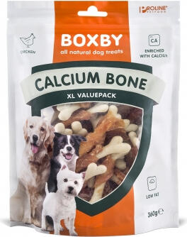 BOXBY CALCIUM BONE 0.360KG - КОСТЬ С КАЛЬЦИЕМ ДЛЯ ВЗРОСЛЫХ СОБАК (8511010031)