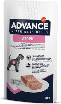 ADVANCE VETERINARY DIETS DOG ATOPIC 150G - КОНСЕРВЫ ДЛЯ СОБАК С АТОПИЧЕСКИМ ДЕРМАТИТОМ (8gb) (925967)