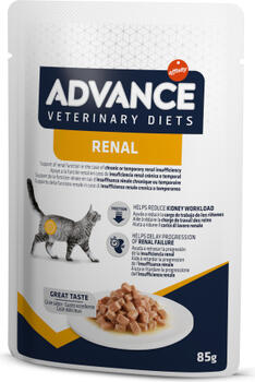 ADVANCE VETERINARY DIETS CAT RENAL 85G - КОНСЕРВЫ ДЛЯ КОШЕК С НАРУШЕНИЯМИ РАБОТЫ ПОЧЕК (12gb) (925976)