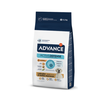 Advance Dog Labrador 11.5kg - pilnvērtiga sausa barība pieaugušiem labradoru un zeltaino retriveru šķirnes suņiem (965806)