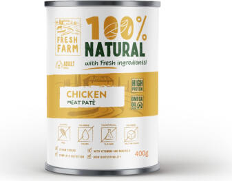 Prefera PF Fresh Farm Dog Smooth pate with chicken 400 gr (FF1000)
