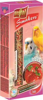 STANDARD Smakers strawberry for budgie 2pcs 90g - Vitapol палочки с клубникой для волнистых попугаев (ZVP-2110)