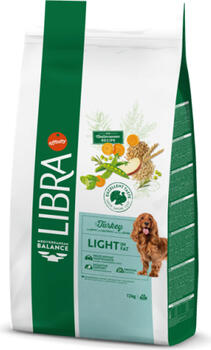AFFINITY LIBRA DOG ADULT LIGHT IN FAT WITH TURKEY 12 KG – ДЛЯ ВЗРОСЛЫХ СОБАК С ИЗБЫТОЧНЫМ ВЕСОМ (969327)