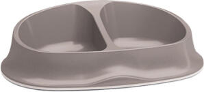 Bļoda Ciotole chic dubultā 0.25l+0.25l (gaiši pelēkbrūns) (98350)