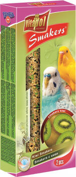 STANDARD Smakers kiwi for budgie 2pcs 90g - Vitapol nūjiņas ar kivi viļņainajiem papagaiļiem. (ZVP-2111)