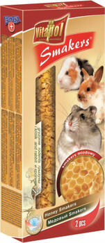 STANDARD Smakers honey for rodents and rabbit 2pcs 90g - Vitapol nūjiņas ar medu grauzējiem (ZVP-1115)