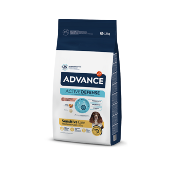ADVANCE DOG SENSITIVE SALMON & RICE 12KG - ДЛЯ ЧУВСТВИТЕЛЬНЫХ СОБАК (ЛОСОСЬ С РИСОМ) (923932)