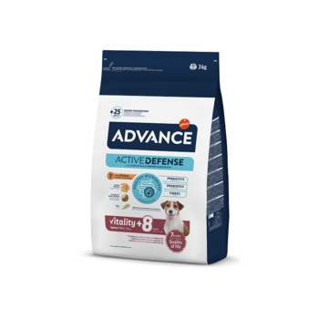 ADVANCE DOG MINI SENIOR 3,0KG - ДЛЯ ПОЖИЛЫХ СОБАК МЕЛКИХ ПОРОД (КУРИЦА С РИСОМ) (547311)