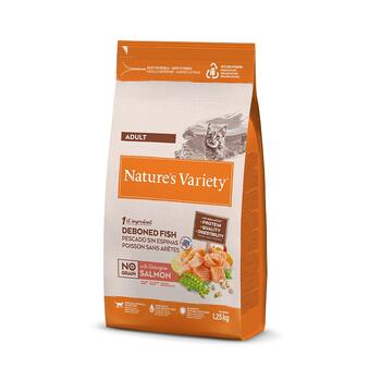 Nature's Variety Cat Selected Norwegian Salmon 1.25 Kg - сухой корм с норвежским лососем для взрослых кошек (927179)