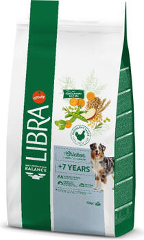 AFFINITY LIBRA DOG SENIOR +7 Years 12kg - полнорационный и сбалансированный корм для собак от 7 лет и старше, с курицей. (964045)