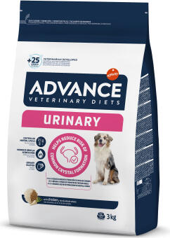 ADVANCE VETERINARY DIETS CANINE URINARY 3KG - ДЛЯ СОБАК ДЛЯ ЗДОРОВЬЯ МОЧЕВЫВОДЯЩИХ ПУТЕЙ (962113)