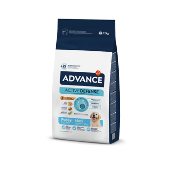 ADVANCE DOG MAXI PUPPY 12,0KG - ДЛЯ ЩЕНКОВ КРУПНЫХ ПОРОД (КУРИЦА И РИС) (924279)