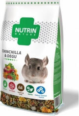 NUTRIN Nature - Chinchilla & Degu 750gr - PILNVĒRTĪGA BARĪBA ŠINŠILĀM UN DEGU (403728)