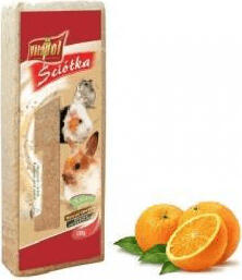 Vitapol SAWDUST orange 1.1kg - Skaidu pakaiši grauzējiem ar apelsīna aromātu, 1.1 kg (ZVP-1054)