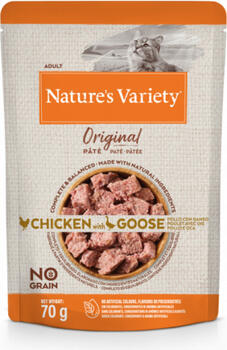 NV Cat Original with Chicken&Goose 70g - Консервы с курицей и гусем для взрослых кошек (12gb) (927811)