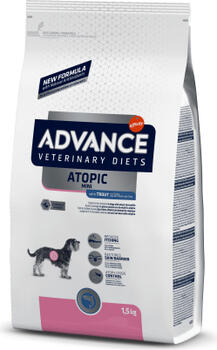 ADVANCE VETERINARY DIETS DOG ATOPIC MINI 1.5KG - ДЛЯ ВЗРОСЛЫХ СОБАК МАЛЫХ ПОРОД С АТОПИЧЕСКИМ ДЕРМАТИТОМ (922121)