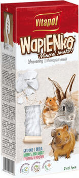 COMPLEMENTARY SMAKERS natural lime for rodents and rabbit 2pcs 135g - Vitapol kaļķakmeņu nūjiņas grauzējiem. (ZVP-1140)