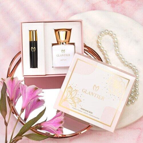 GLANTIER 507 PERFUME BOX: PREMIUM + ROLL-ON - Парфюмерная коробочка для женщин (GLBOX507)