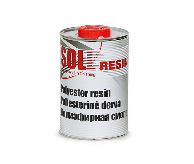 SOLL RESIN Poliestera sveķi - divkomponentu 1kg SG7100 (SG7100)