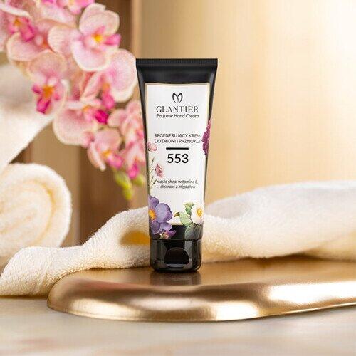 GLANTIER 553 PERFUME HAND CREAM 75 ML - Восстанавливающий крем для рук для женщин (GLCREAM553-75)