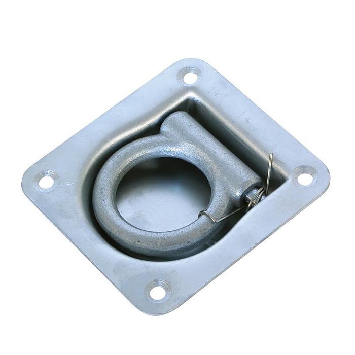 Iegremdējama kravas nostiprināšanas cilpa Ø40mm 95x100mm