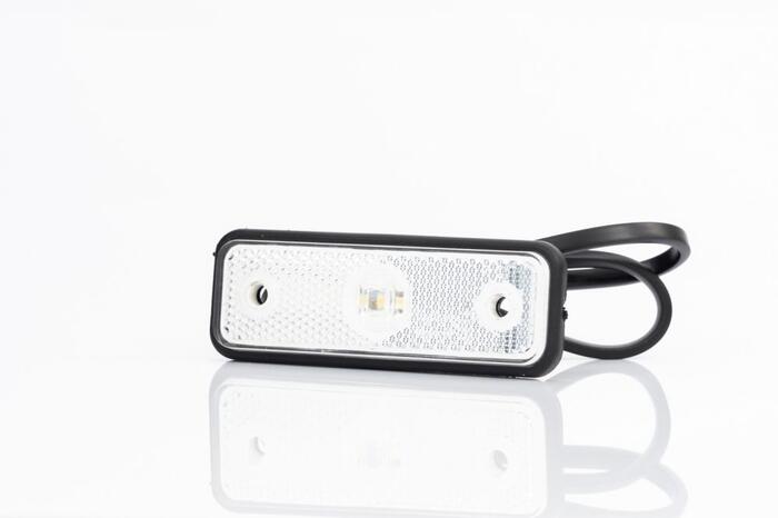 LED Balts piekabes gabarītlukturis FT-004 B