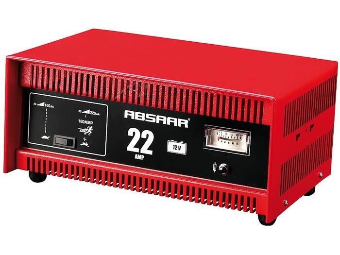 Auto akumulātora lādētājs un starteris ABSAAR 12V 22A (0635622)