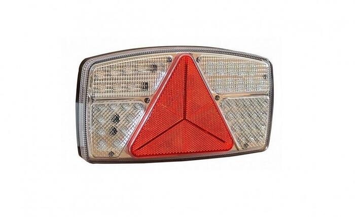 Piekabes labās puses lukturis LED 12V/24V