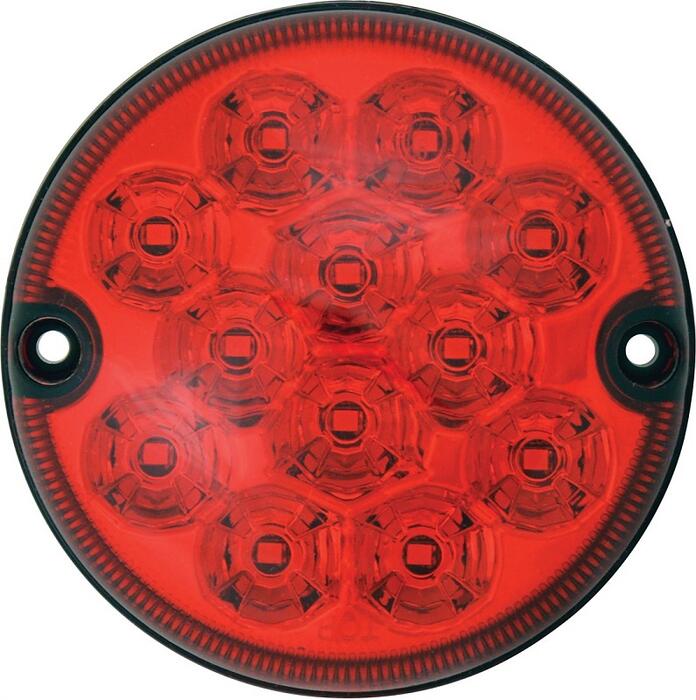 Piekabes miglas lukturis 12LED ⌀95mm CARPOINT