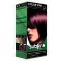 SUBLIME PROFESSIONAL HAIR COLOR CREAM COLOR PRO 4.71 INTENSE VIOLIN 50 ML - Краска для волос с кератином (TUR04.71)