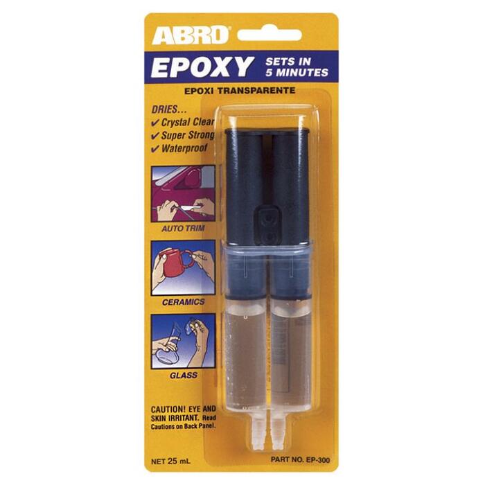ABRO Divkomponentu epoksīda līme 25ml EP300 (EP300)