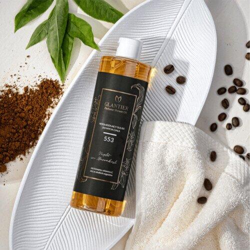 GLANTIER 553 PERFUME SHOWER OIL 400 ML - Масло для душа для гладкой кожи для женщин (GLOIL553)