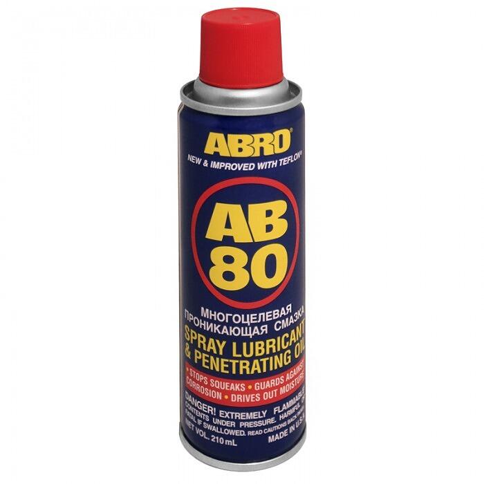 ABRO Skrūvju atbrīvotājs - eļļotājs ar Teflonu 210ml AB80R (AB80R)