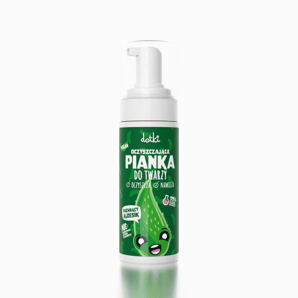 DOTKI CLEANSING FOAM FOR FACE ALOE VERA 150 ML – Пенка для умывания с Алоэ Вера (DO-00-06-0150-PL)