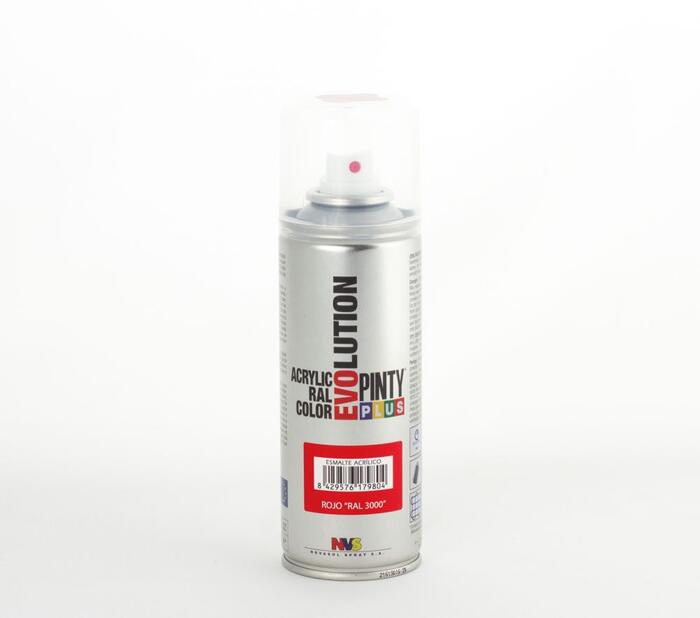 Akrila krāsa aerosolā sarkana RAL 3000 Evolution PintyPlus 200ml (238)