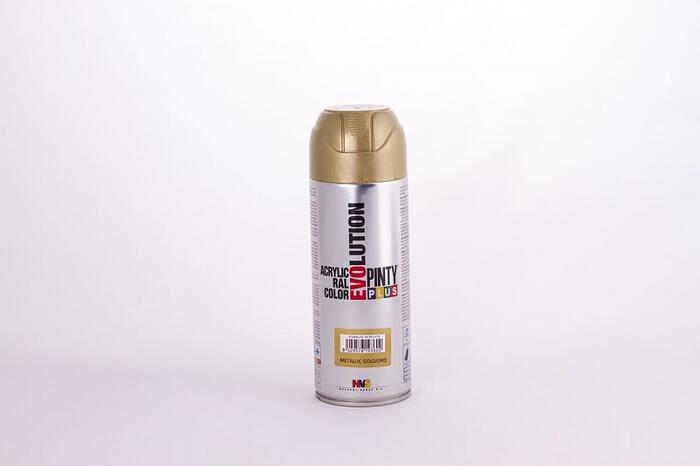 Zelta metāliska efekta Akrila krāsa aerosolā