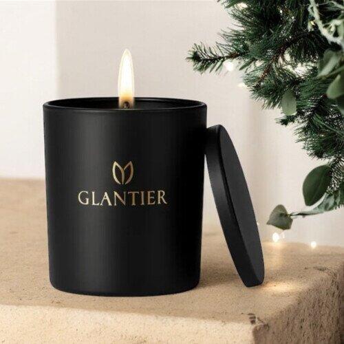 GLANTIER 500 PERFUME SOY CANDLE 185 ML - Соевая свеча, до 32 часов (GLCANDLE500)